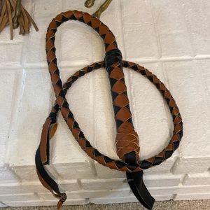 Small leather bull Whip